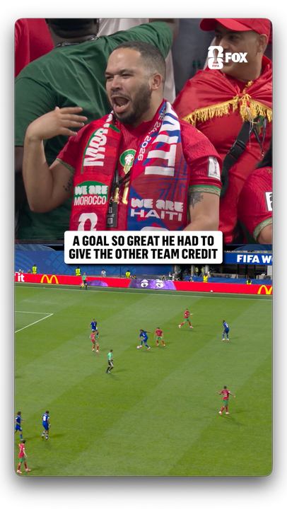 Even this Morocco fan had to give Isidor credit for his golazo