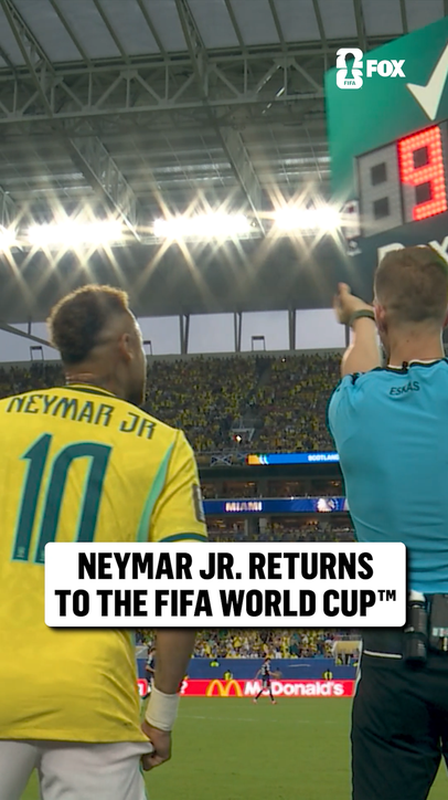Welcome back, Neymar.