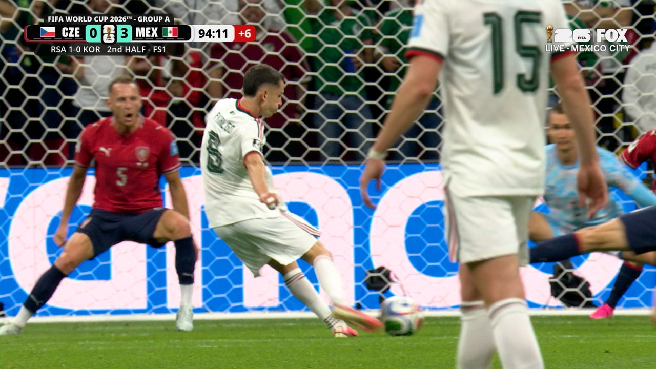 Álvaro Fidalgo scores goal in stoppage time to seal Mexico's win over Czechia | 2026 FIFA World Cup™