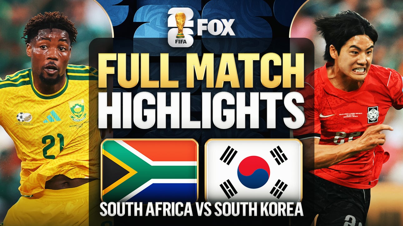 South Africa vs. South Korea - Final Score - June 24, 2026 | FOX