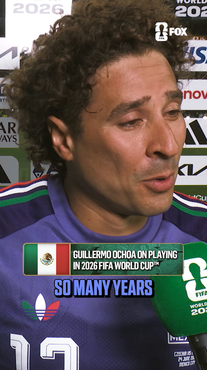 The legendary Memo Ochoa shares what playing in the 2026 FIFA World Cup means to him 🇲🇽