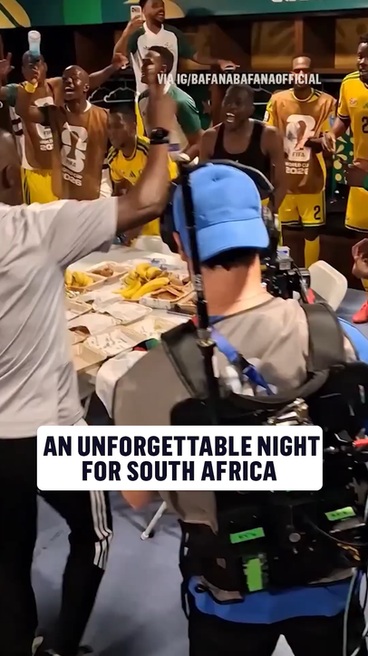 A special celebration for a historic night