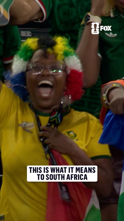 South Africa reaches the knockout stage for the first time in its history