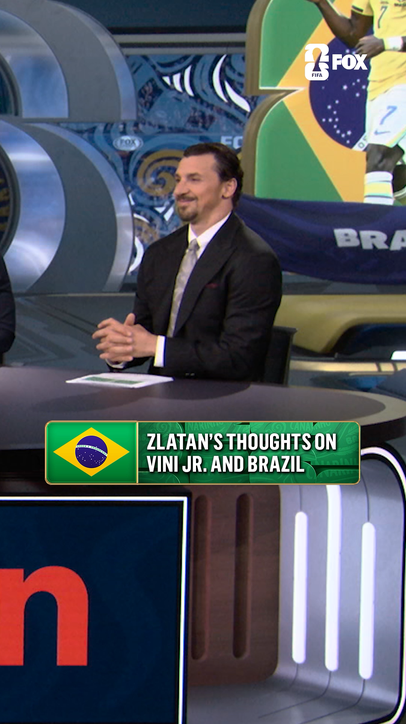 🇧🇷 @zlatan discusses Vini Jr.'s brace and Brazil's dominant 3-0 win over Scotland