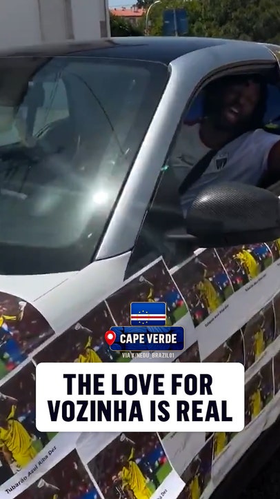 Cape Verde just cant get enough of their goalkeeper 🇨🇻
