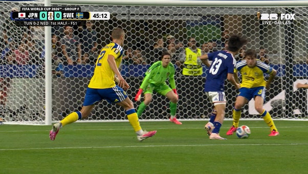 Japan vs. Sweden - Final Score - June 25, 2026 | FOX Sports