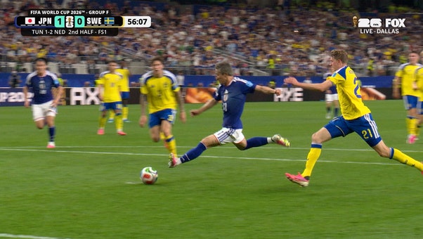 Japan vs. Sweden - Final Score - June 25, 2026 | FOX Sports
