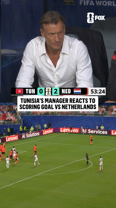 This reaction from Tunisia manager Hervé Renard 🇹🇳