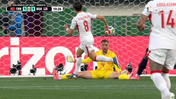 Arda Güler finds the net to pull Türkiye level against United States | 2026 FIFA World Cup™