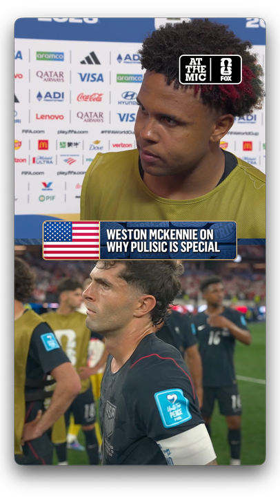 Weston McKennie caught up with Tom Rinaldi postgame to talk about Christian Pulisic making his return to the @USMNT against Türkiye