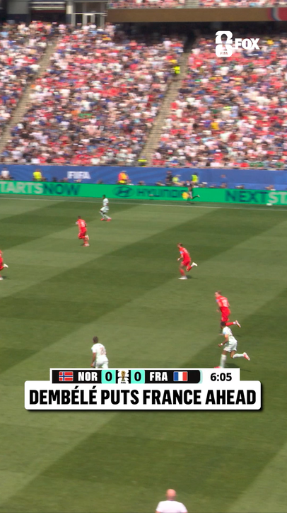 FRANCE GOES UP 1-0 🇫🇷