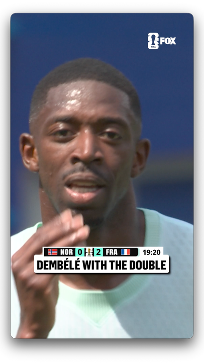 DEMBÉLÉ BRACE 🇫🇷 A golazo for France!