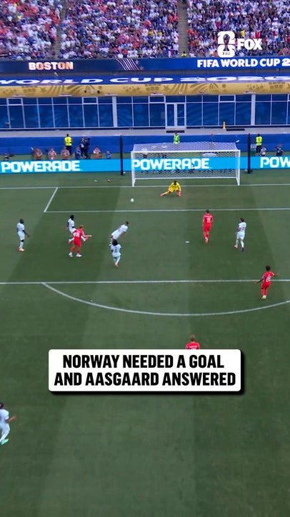 Thelo Aasgaard with clean finish for Norway 🇳🇴