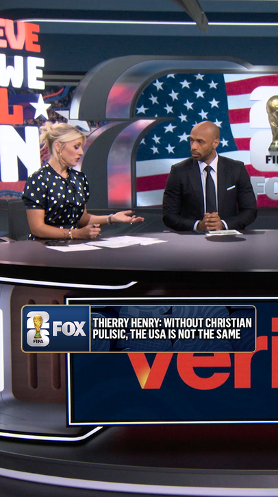 Despite USA's outcome vs Türkiye, Thierry Henry made it clear that Christian Pulisic is the team's x-factor