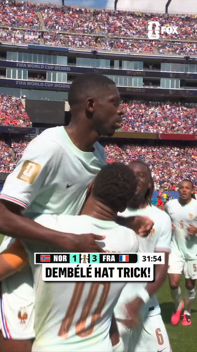 DEMBÉLÉ HAS A FIRST HALF HAT TRICK 😱