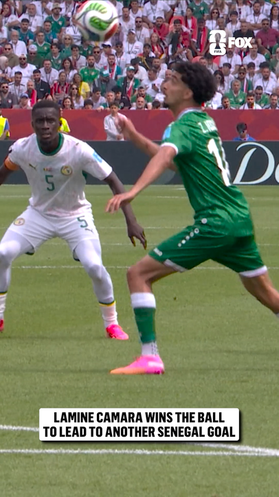 Brilliant play by Lamine Camara to help set up Ismaïla Sarr's goal 🇸🇳
