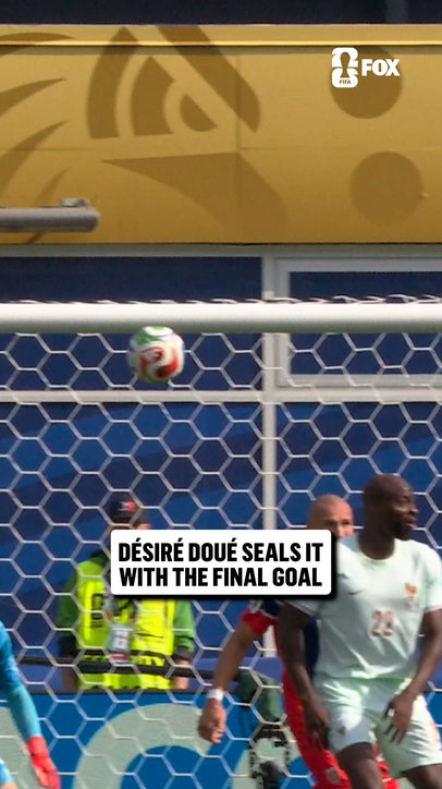 Lovely header from Désiré Doué to cap off France's win over Norway 🔥