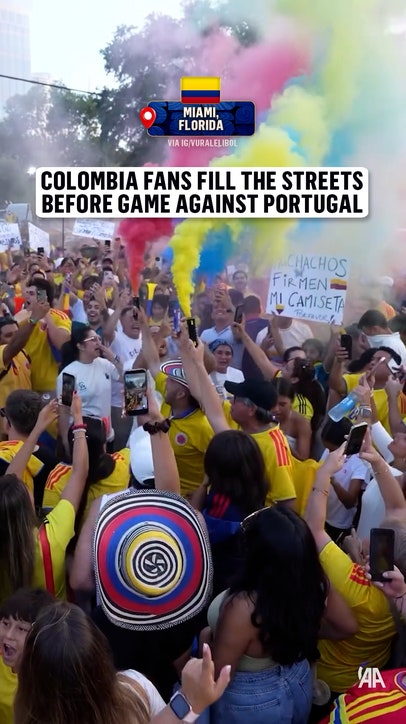 The Colombian takeover is on 🇨🇴