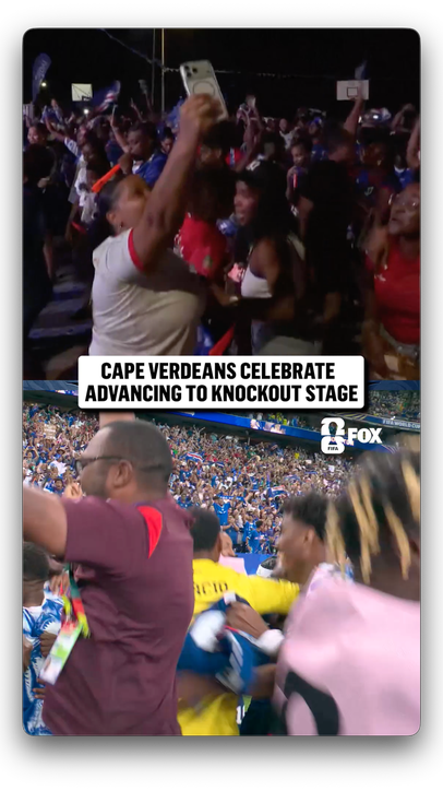 An unforgettable moment for Cape Verde and its fans 🇨🇻