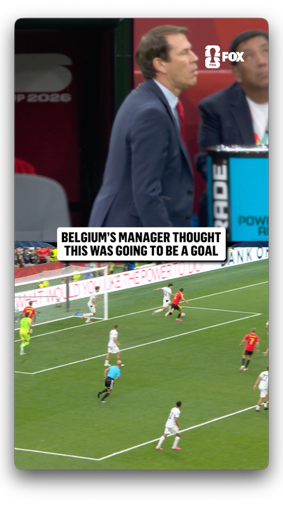 Rudi Garcia was ready to celebrate...