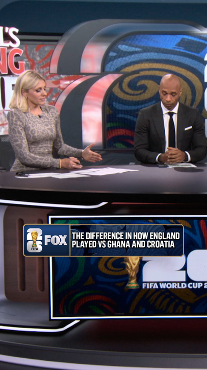 Thierry Henry explains the difference in England's effectiveness vs Ghana and Croatia