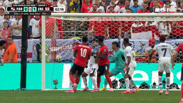 Jude Bellingham scores off corner to give England lead over Panama | 2026 FIFA World Cup™