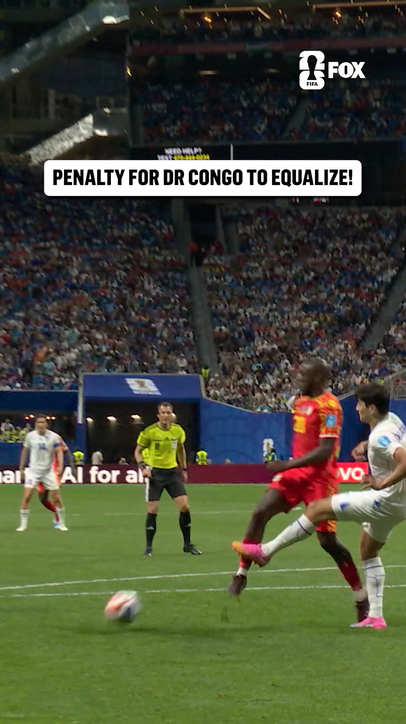 Yoane Wissa converts the penalty for DR Congo
