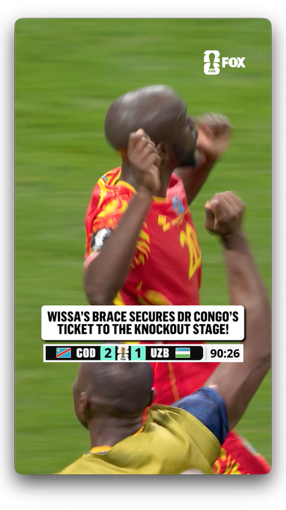 WONDERFUL FROM WISSA 🇨🇩 HE SEALS DR CONGO'S SPOT IN THE KNOCKOUT STAGE!