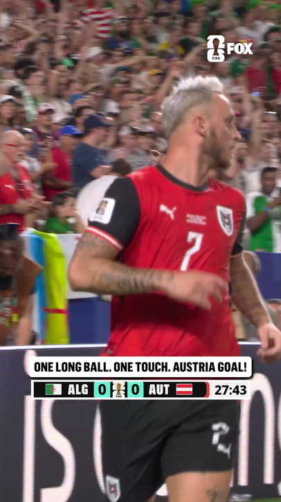 AUSTRIA OPENS UP THE SCORING 🇦🇹