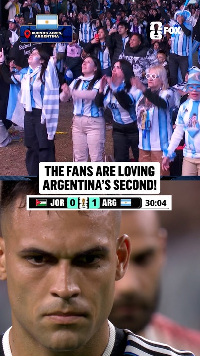 Good vibes in Buenos Aires after Lautaro Martínez's goal 🇦🇷
