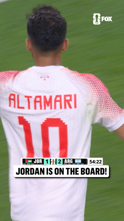 JORDAN SCORES AGAINST THE DEFENDING CHAMPIONS 🇯🇴