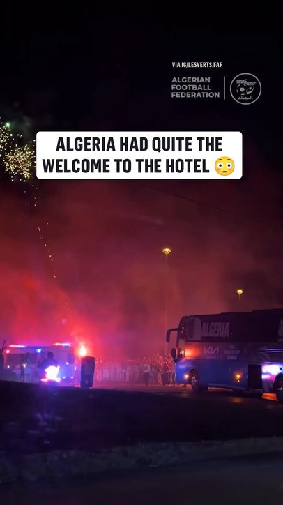Algeria fans SHOWED their excitement to reach the Round of 32 in Kansas City
