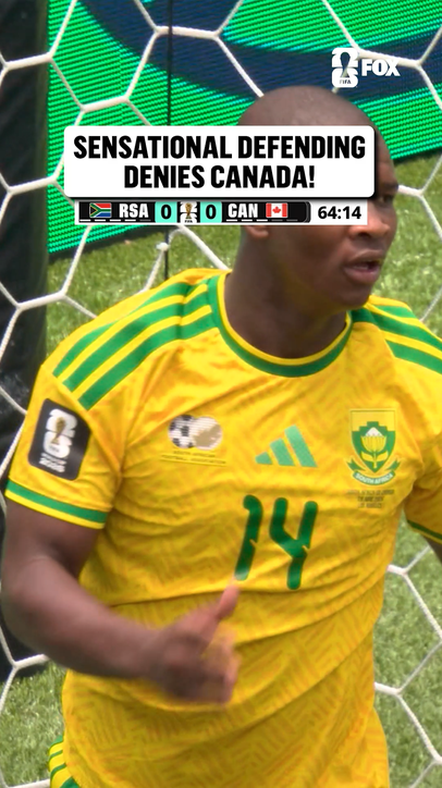 MASSIVE clearance from Mbekezeli Mbokazi to keep things level for South Africa 🇿🇦