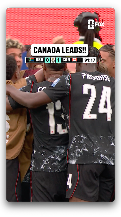 CANADA TAKES THE LEAD IN STOPPAGE TIME 🇨🇦 Stephen Eustáquio is the hero!