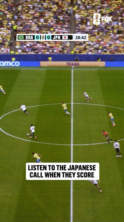 An electric moment as Japan takes the lead over Brazil ⚡️
