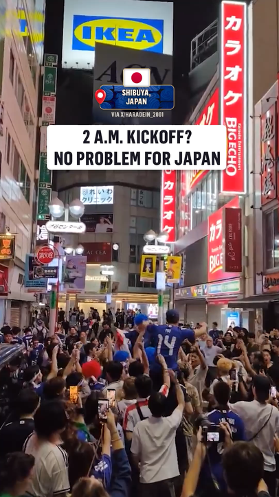 It doesn't matter the hour, Japan is always ready to support 🇯🇵