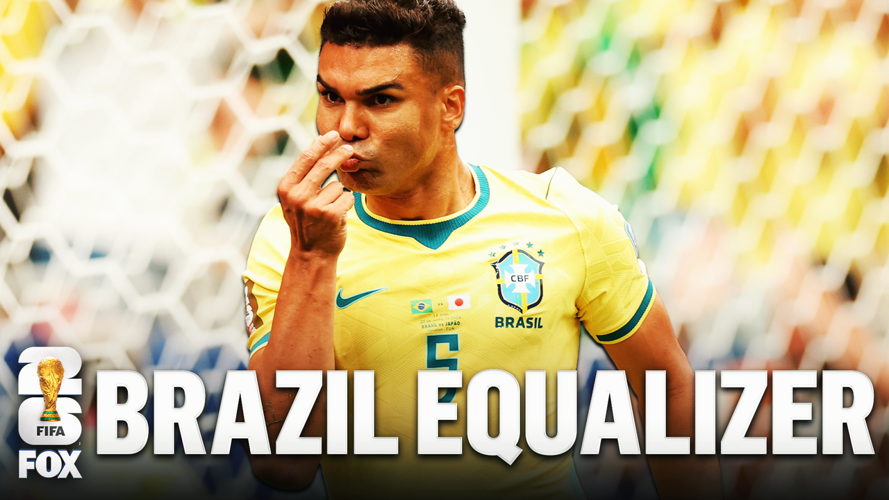 Brazil EQUALIZES 🚨 Casemiro Scores Powerful Header vs Japan | 2026 FIFA World Cup™