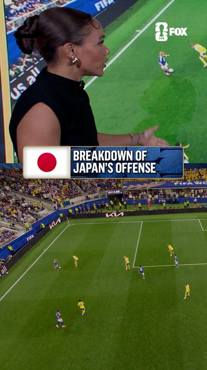 Alex Scott breaks down Japan's offense 🇯🇵
