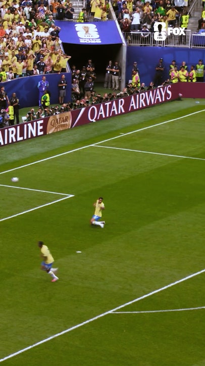 Vini Jr. was so close to his 5th goal of the tournament