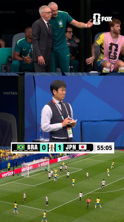 Brazil vs Japan was a journey and the managers experienced it firsthand