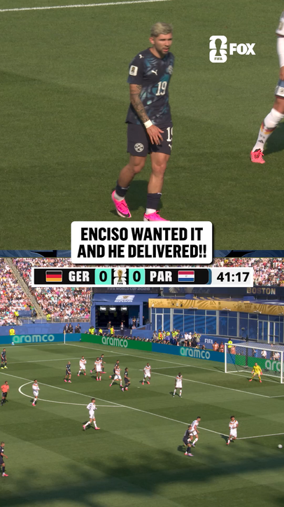 Julio Encisco delivered Paraguay's first-ever Knockout Stage goal in the FIFA World Cup 🇵🇾
