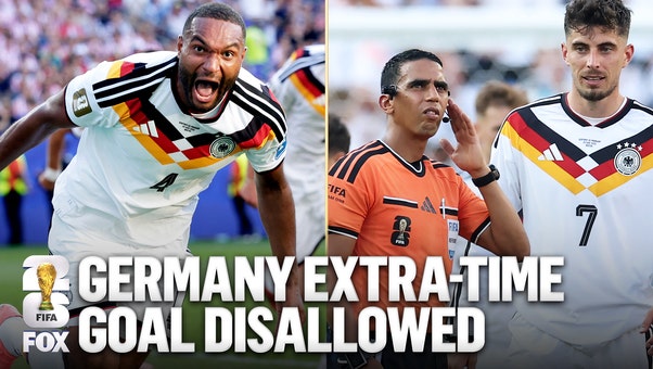 Germany Goal DISALLOWED Following VAR Review After CONTROVERSIAL Foul on Paraguay Goalkeeper in Extra Time