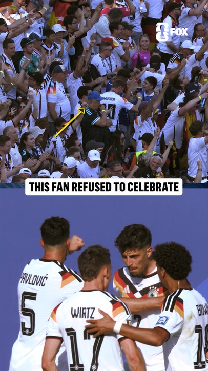 This fan knows the job's not finished
