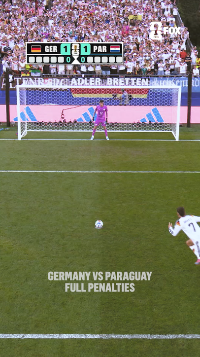 EVERY penalty from Germany vs Paraguay in their Round of 32 showdown 🎬