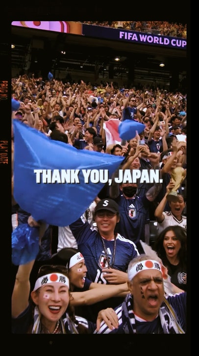 It's always an honor to have Japan at the FIFA World Cup 🇯🇵