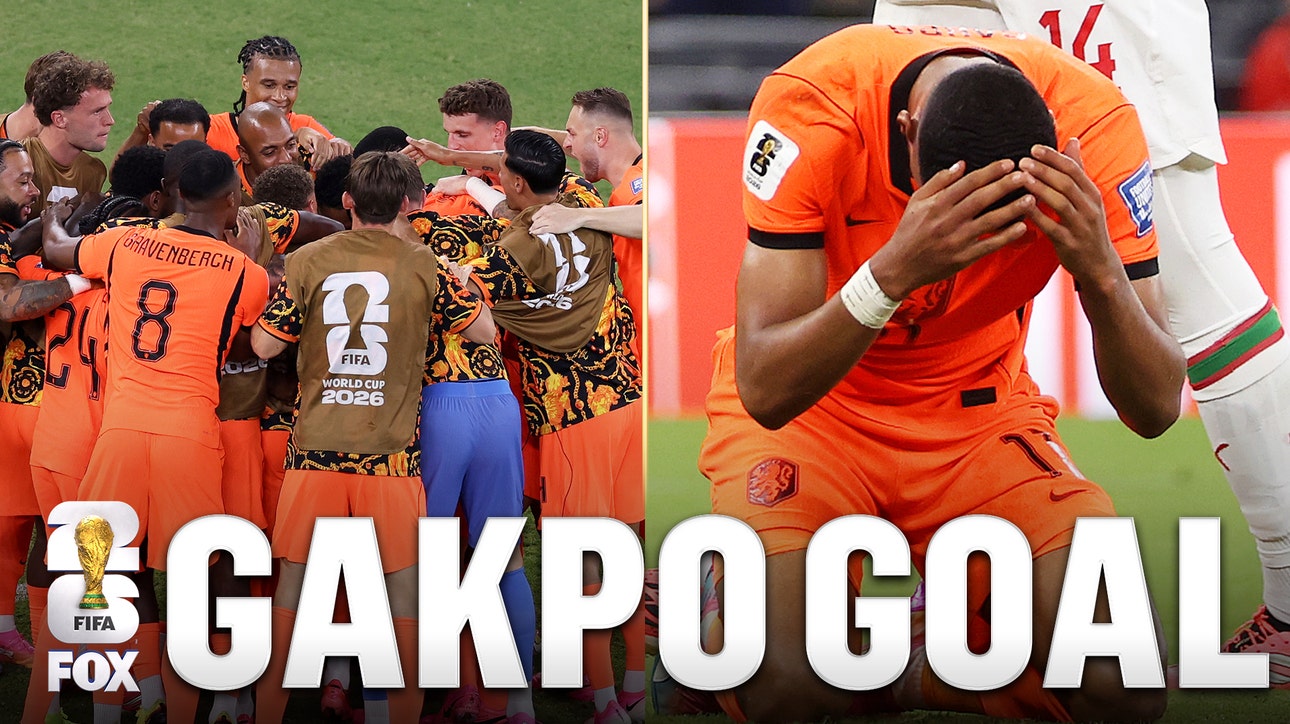 Netherlands’ Cody Gakpo Scores EMOTIONAL Goal To Take Lead vs Morocco | 2026 FIFA World Cup™