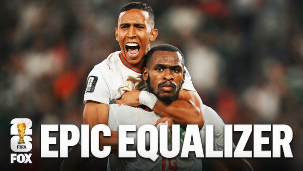 Morocco's Issa Diop Heads Home Stoppage-Time Equalizer to Force Extra Time vs. Netherlands