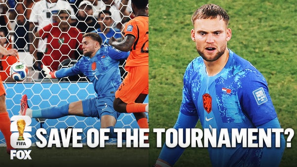 Bart Verbruggen Makes SPECTACULAR Save to Keep Netherlands Level in Extra Time Against Morocco