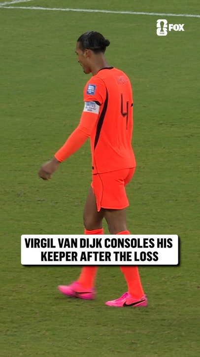 Tough break for Virgil van Dijk and and Netherlands 🇳🇱