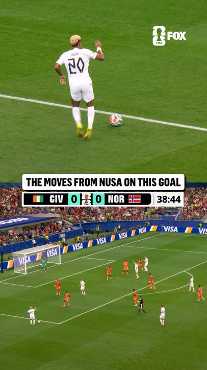 Nusa needed just an inch of space to pick out the top corner 🇳🇴